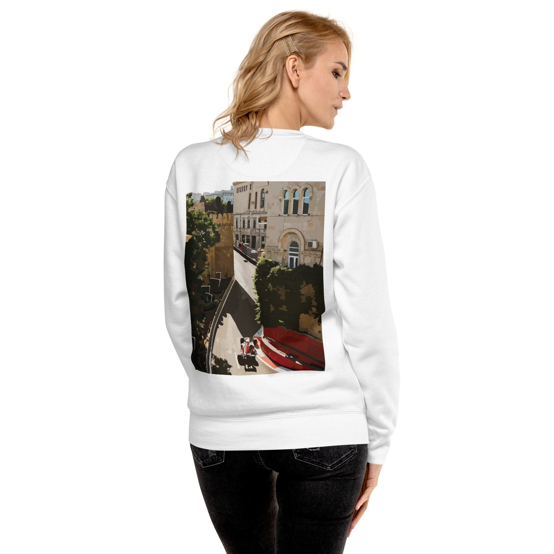 Baku Castle Section Sweatshirt - Box Box Merch