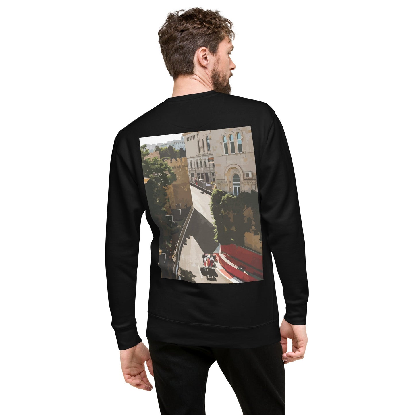 Baku Castle Section Sweatshirt - Box Box Merch